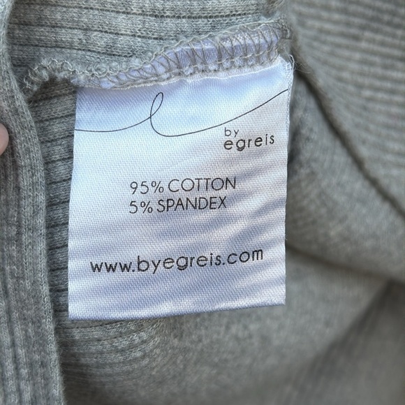 e by egreis ’Ines’ ribbed bodysuit, size medium - Picture 5 of 6